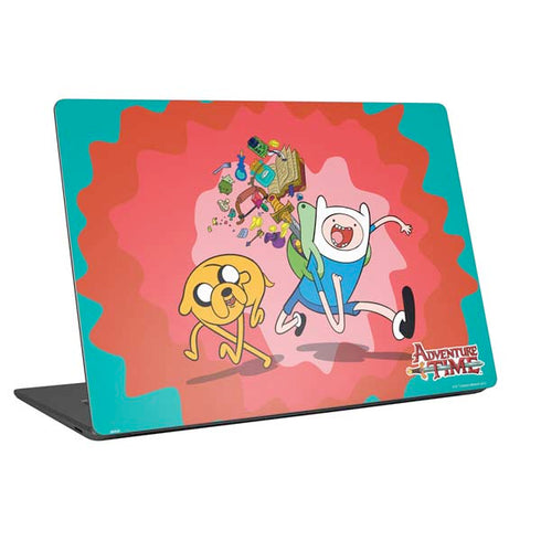 Adult Swim Adventure Time Jake and Finn Universal Laptop 16in (13 x 9.4in) Skin